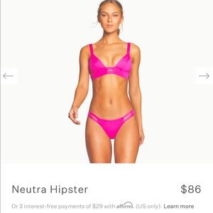 NWT! Vitamin A Bikini Bottom